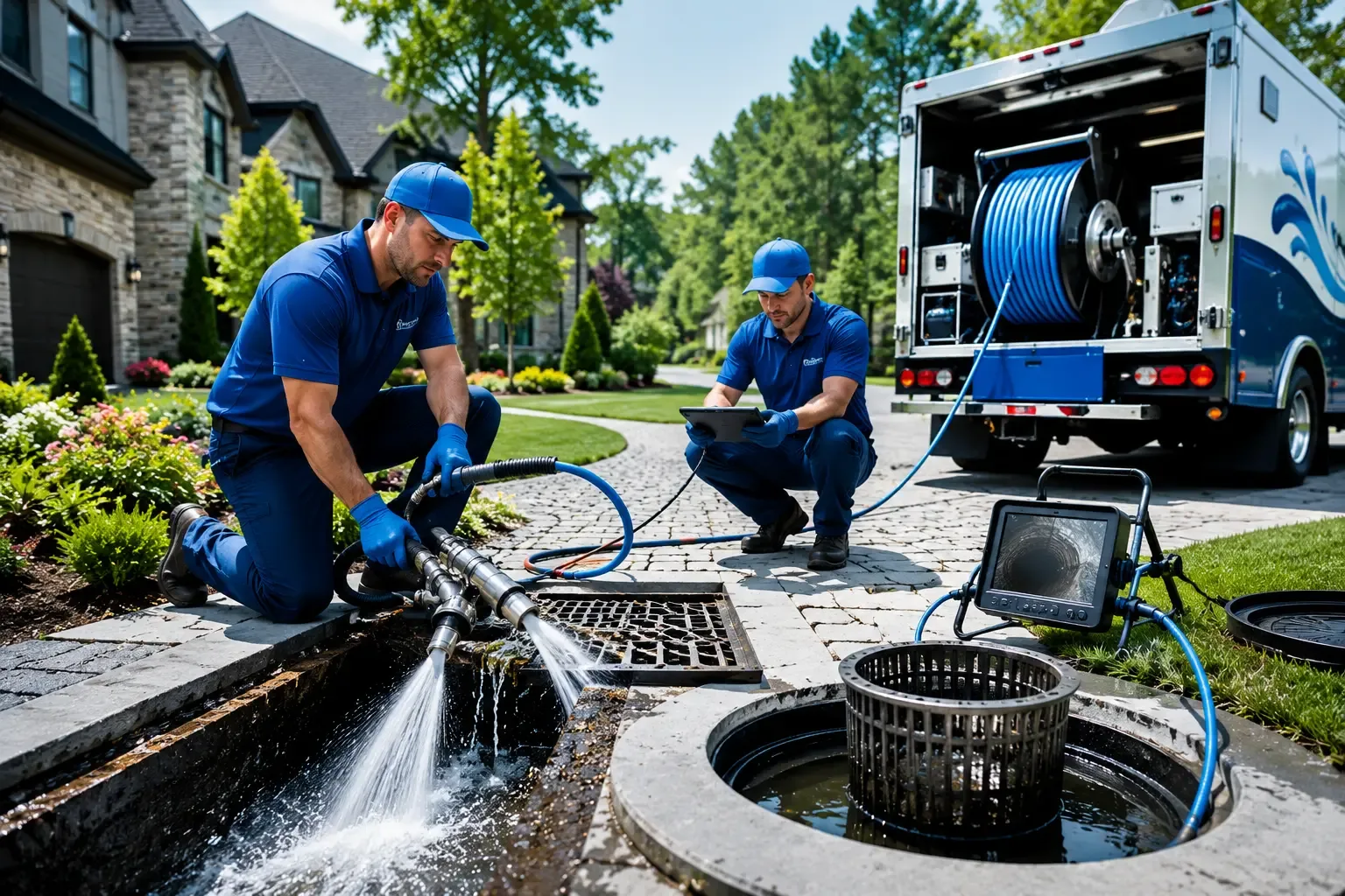 Local outdoor drain cleaning professionals in Elroy, WI