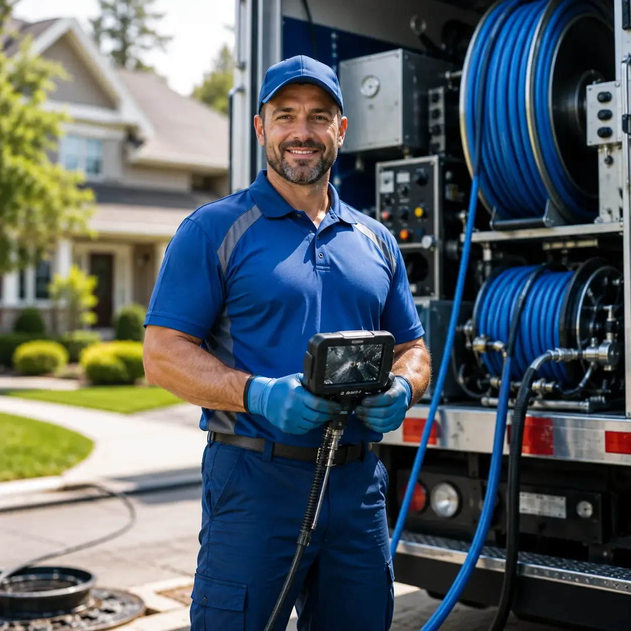 Local outdoor drain cleaning specialists in Elroy, WI